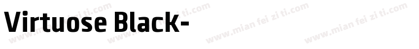 Virtuose Black字体转换